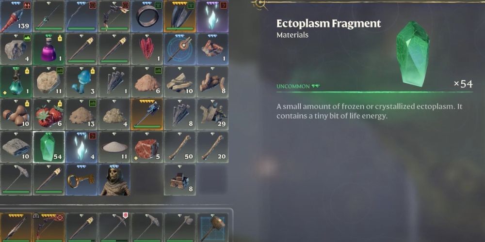The Art of Crafting with Ectoplasm Fragments